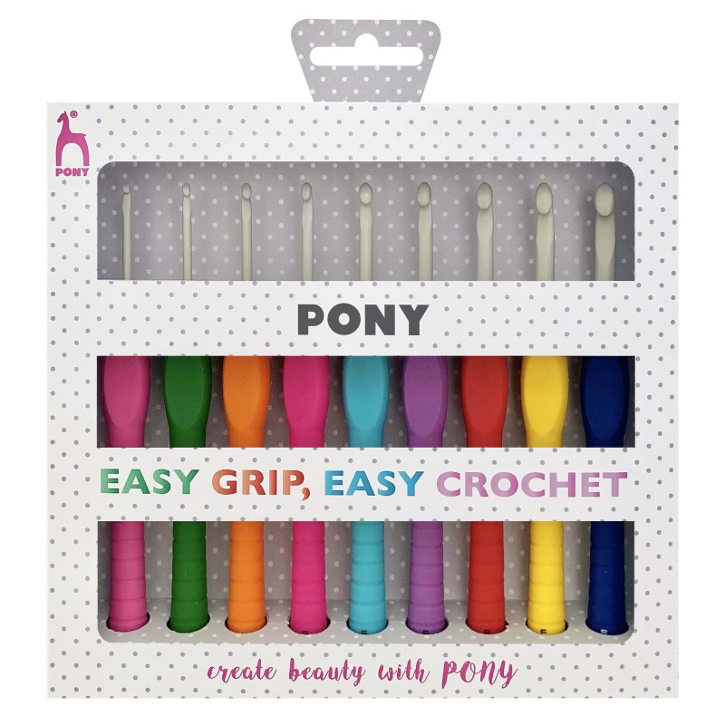 Easy Grip Crochet Hook Set